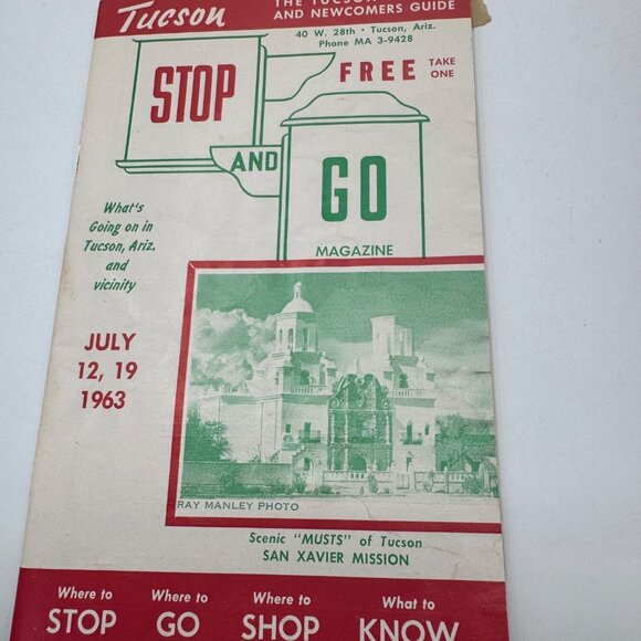 Vintage Arizona Travel Memorabilia Set Featuring 1962 Helldorado Program Tickets - Picture 8 of 15